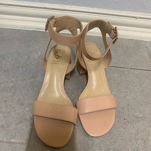 COPY - Ankle strap nude sandal.